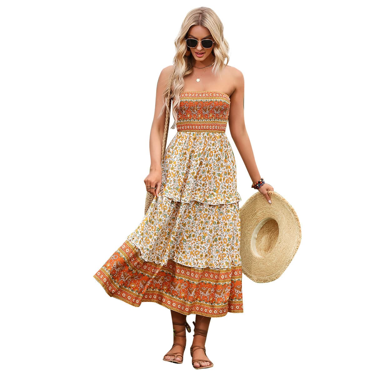 Vestido tomara que caia da moda para mulheres 5