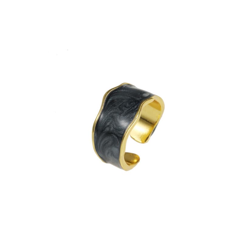 Anel de flor de zircônia 7