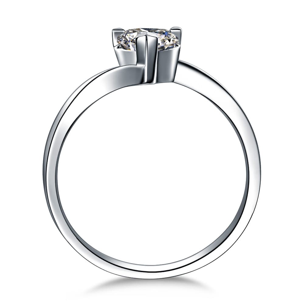 Anel cor Diamante 2