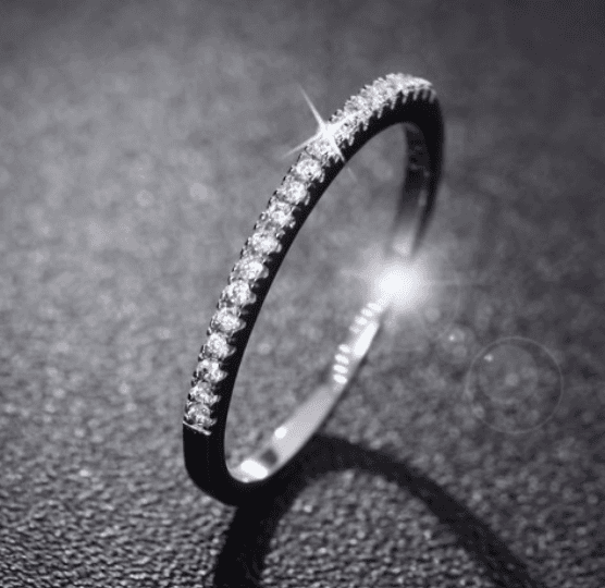 Anel Feminino com Strass 7