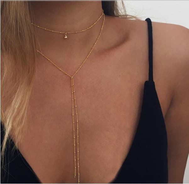 Simple Colar Retro Clavicle Colar