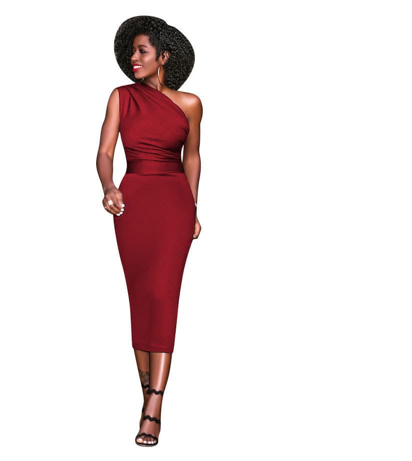 Novo vestido de festa feminino da moda, saia sexy para boate 5