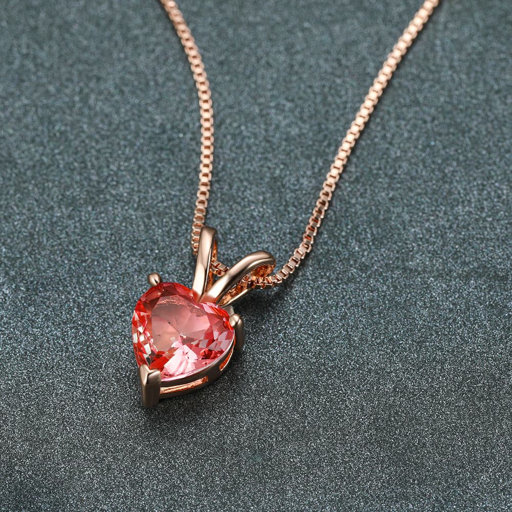 Colar feminino com colar de turmalina, joia da paixão. 5