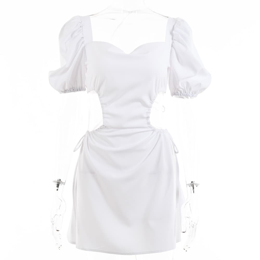 Vestido com costas abertas 3