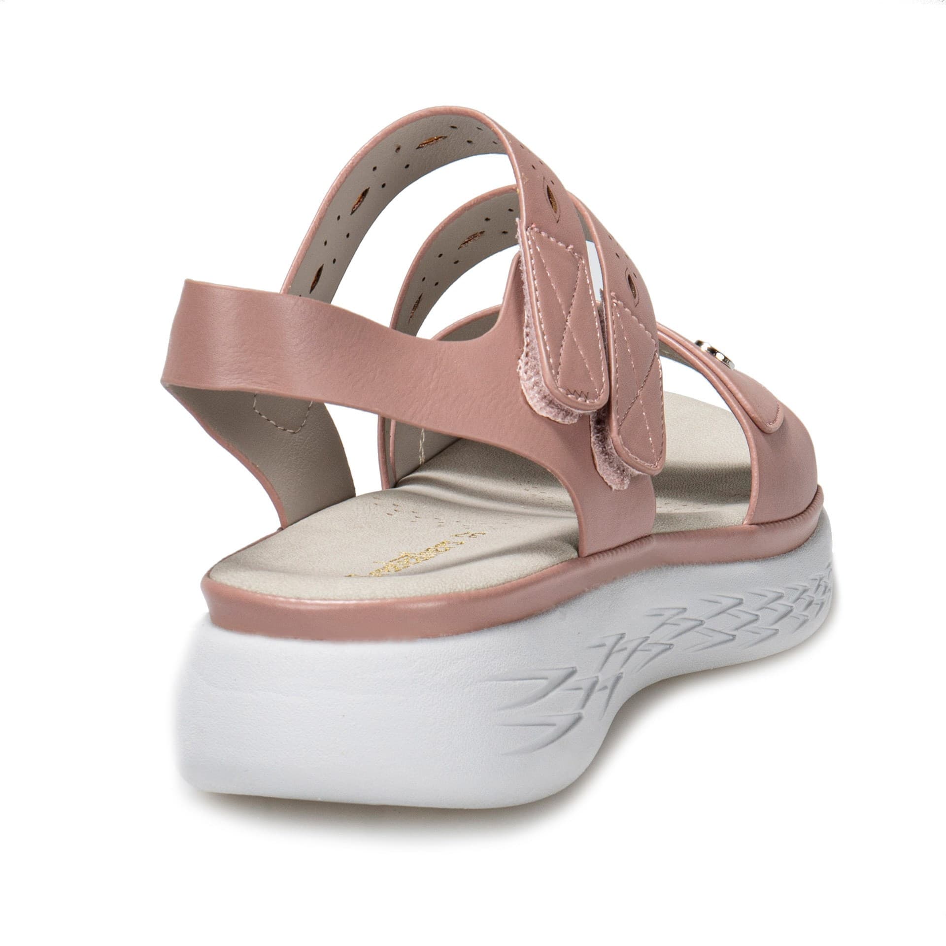 Chinelo feminino de dedo com salto baixo e plano 5
