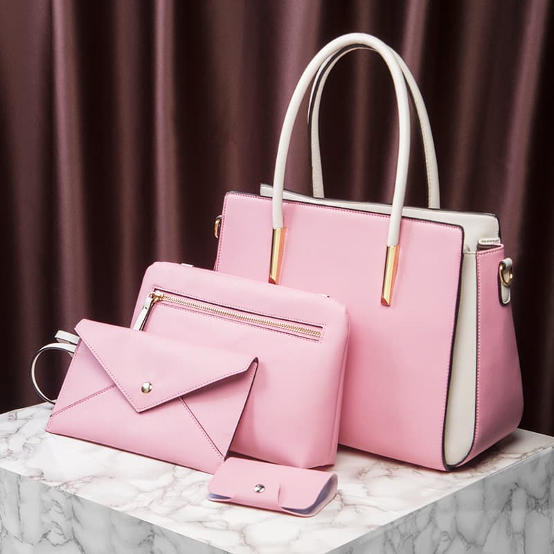 Bolsa grande feminina estilo europeu 5