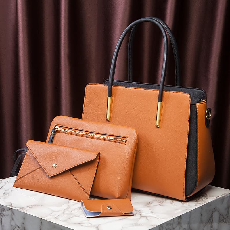Bolsa grande feminina estilo europeu 6