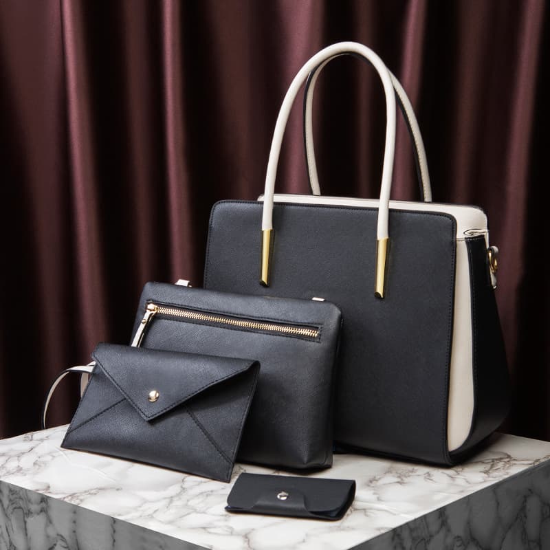 Bolsa grande feminina estilo europeu 3