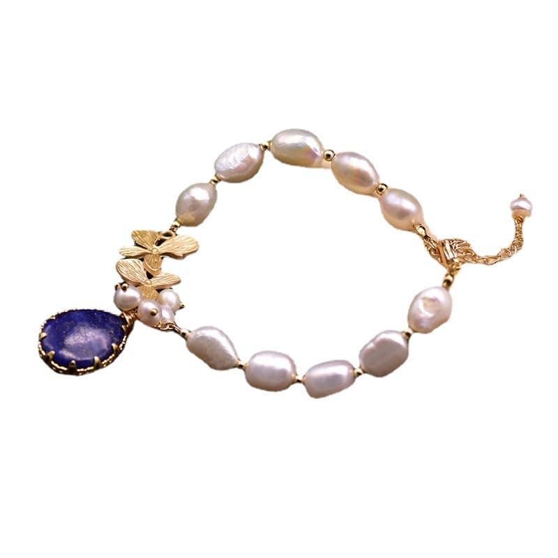 Pulseira Barroca de Pérolas Feminina, Joia Artesanal 3