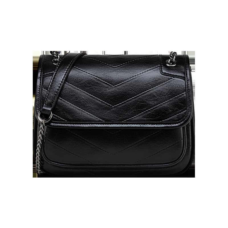 Bolsa feminina de couro bovino, bolsa de ombro feminina 5