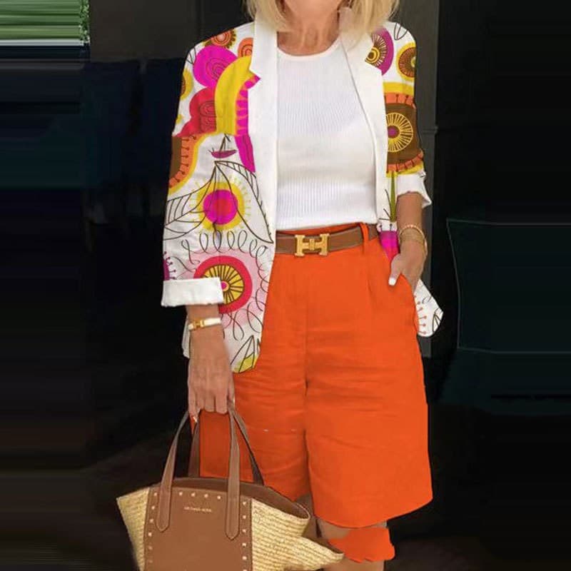 Conjunto Casual De Duas PeçAs Para Mulheres 7