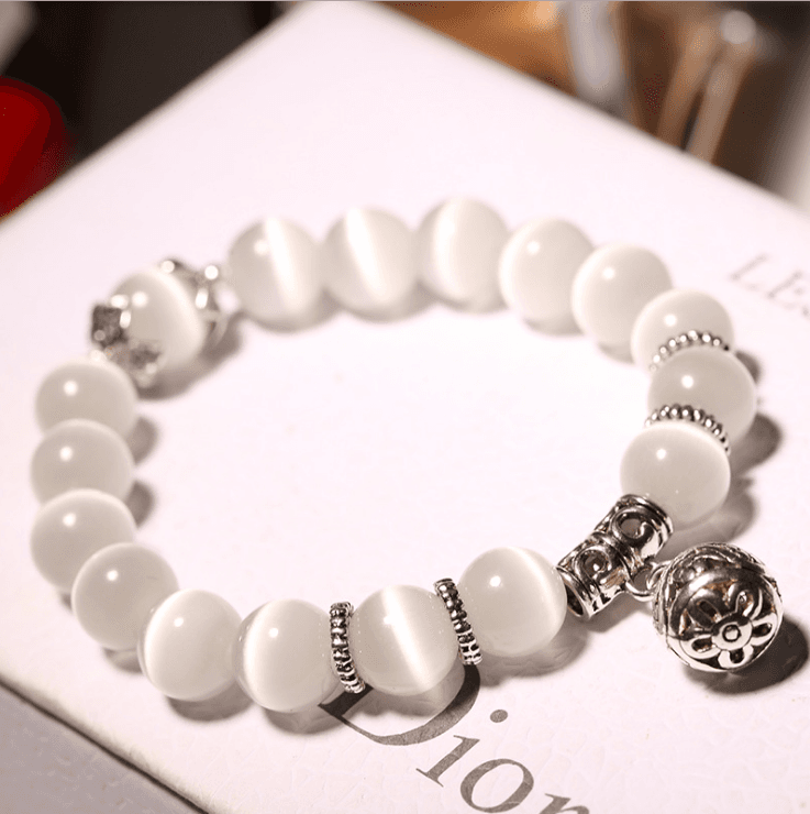 Natural Opal Beads Bracelets Crystal Moda Feminino Pulseira
