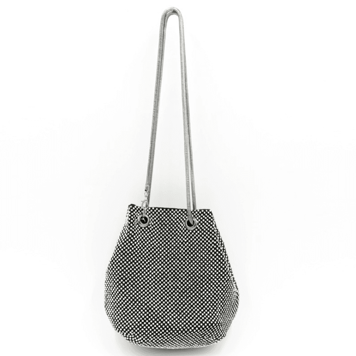 Bolsa de festa dourada, bolsa de mão feminina. 2