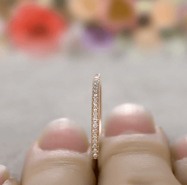 Anel Feminino com Strass 4