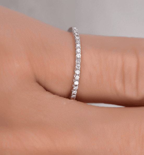 Anel Feminino com Strass