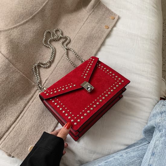 Leather Scrub Small Shoulder Messenger Bolsas For Feminino