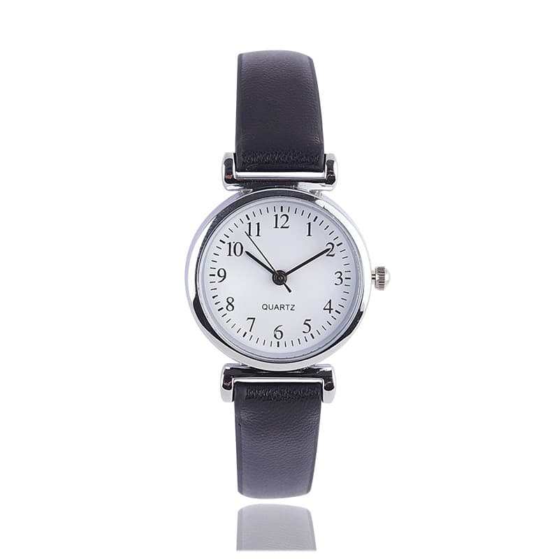 Relógio digital de mostrador pequeno com pulseira fina 5