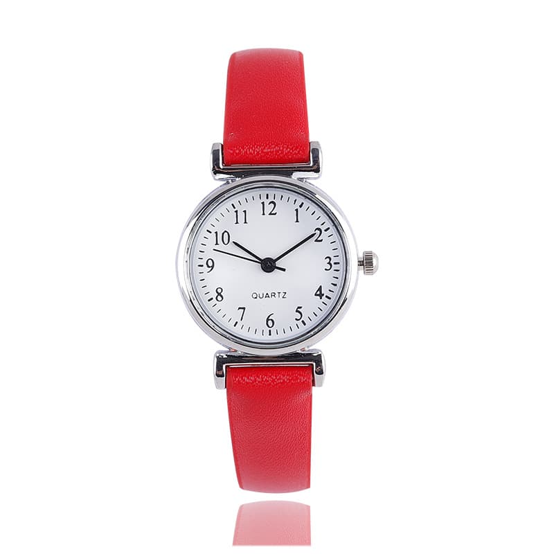 Relógio digital de mostrador pequeno com pulseira fina 2