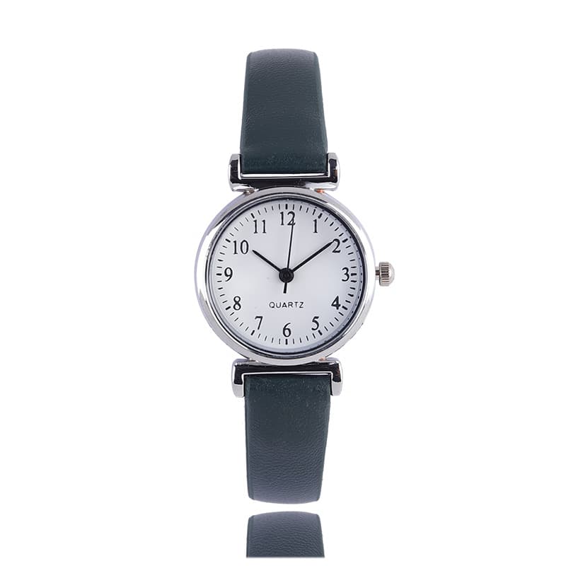 Relógio digital de mostrador pequeno com pulseira fina 6