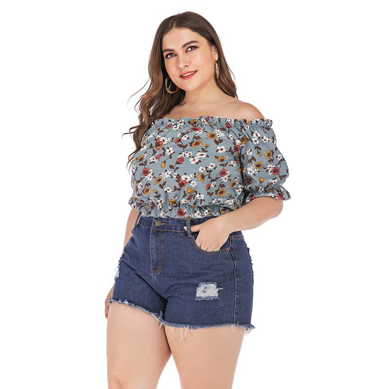 Top feminino sexy sem alças e com ombros à mostra 2