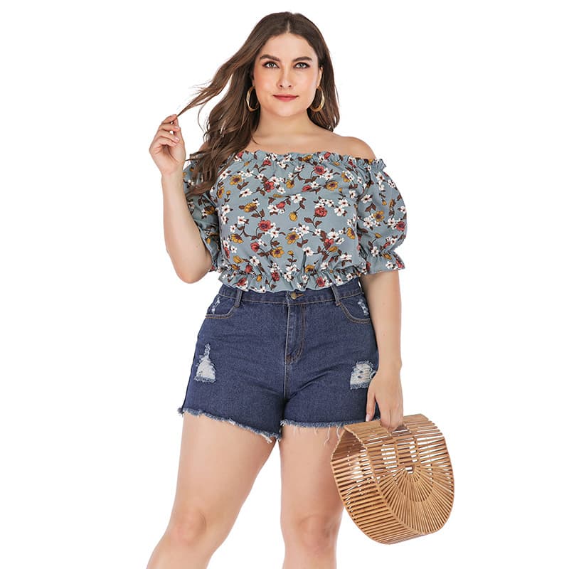 Top feminino sexy sem alças e com ombros à mostra 3