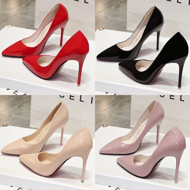 Sexy Nude Sapatos For Feminino