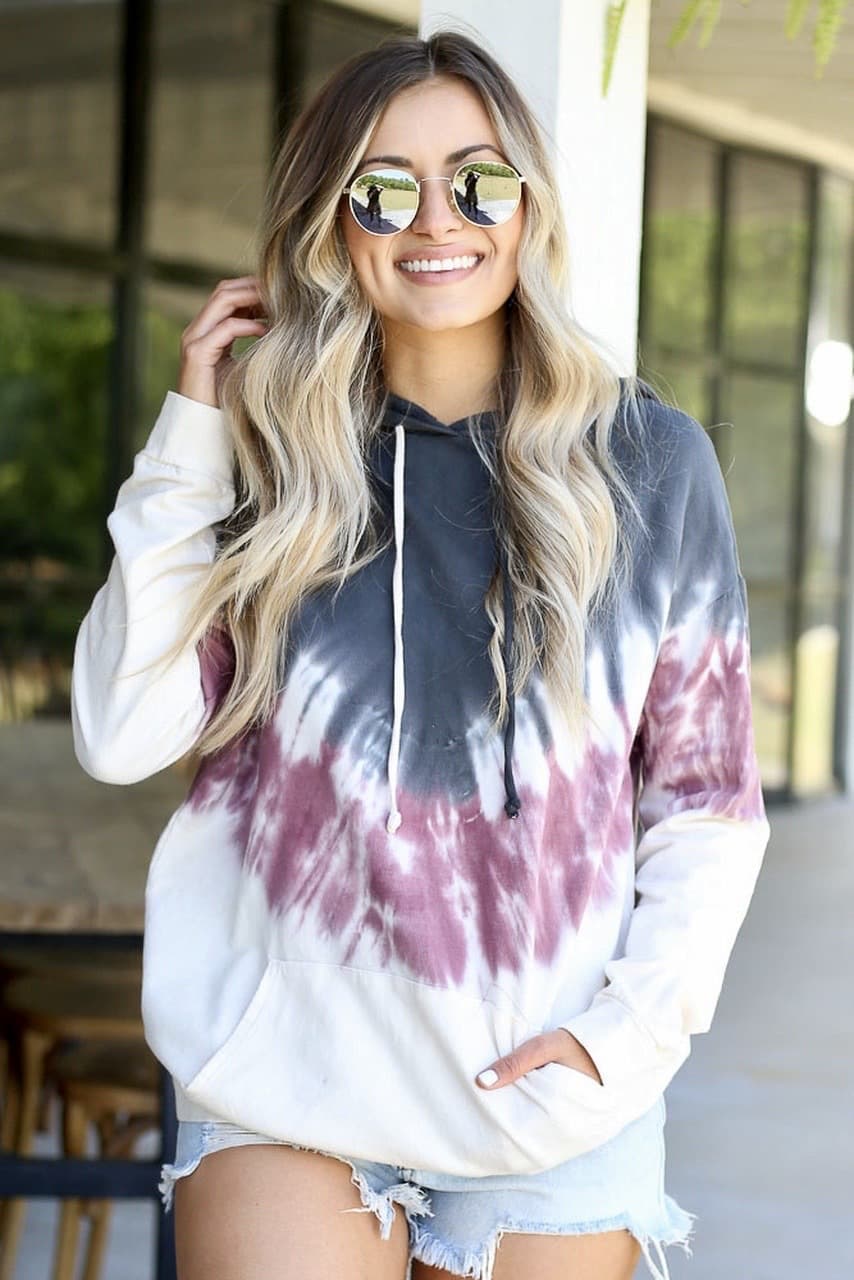 Blusa casual de manga comprida estampada para primavera e verão