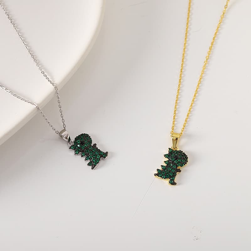 Colar feminino simples cor prata de lei S925