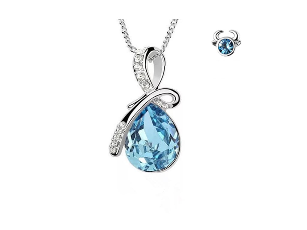 Pulseira feminina S925 com doze constelações 14