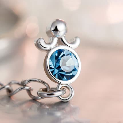 Pulseira feminina S925 com doze constelações 5