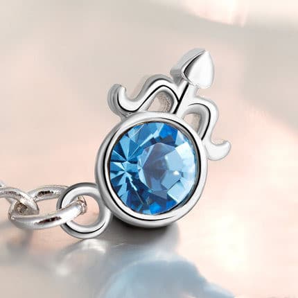 Pulseira feminina S925 com doze constelações 27