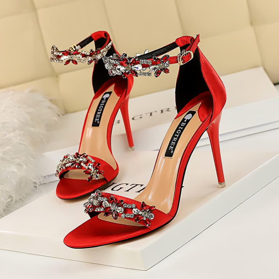 Sexy Festa High Heels Feminino Sapatos Stiletto High Heels
