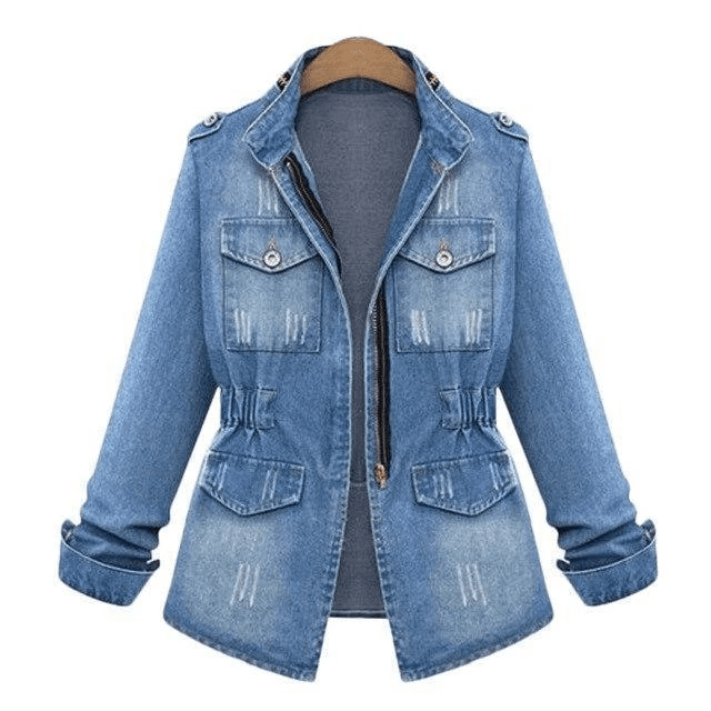 Jaqueta Jeans Feminina