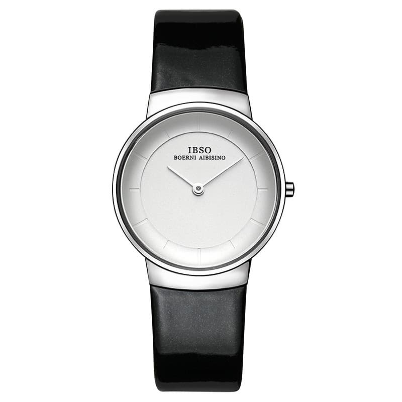 Novo relógio de quartzo minimalista e fino para mulheres 5