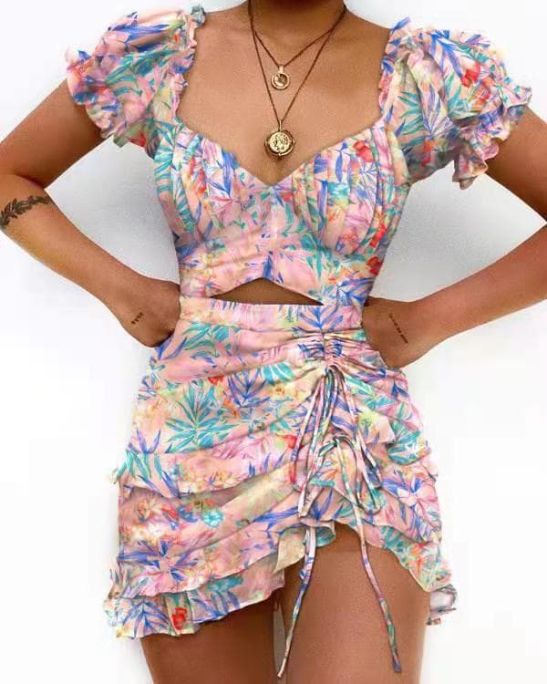 Vestido Feminino Com Estampa 4