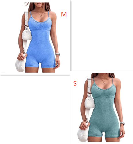 Macacão Feminino Moda Fitness Sportwear 2