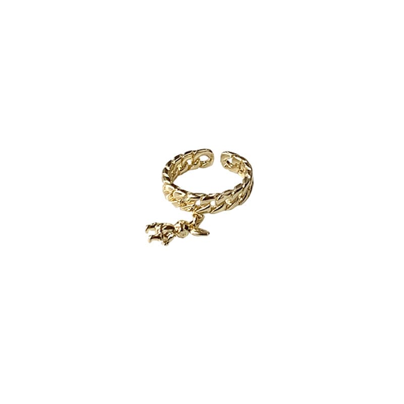 Pulseira de anel de vento frio para mulheres 3