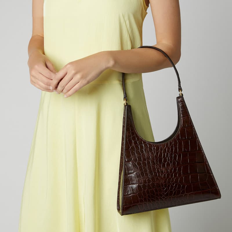 Bolsa de ombro feminina estampada 3