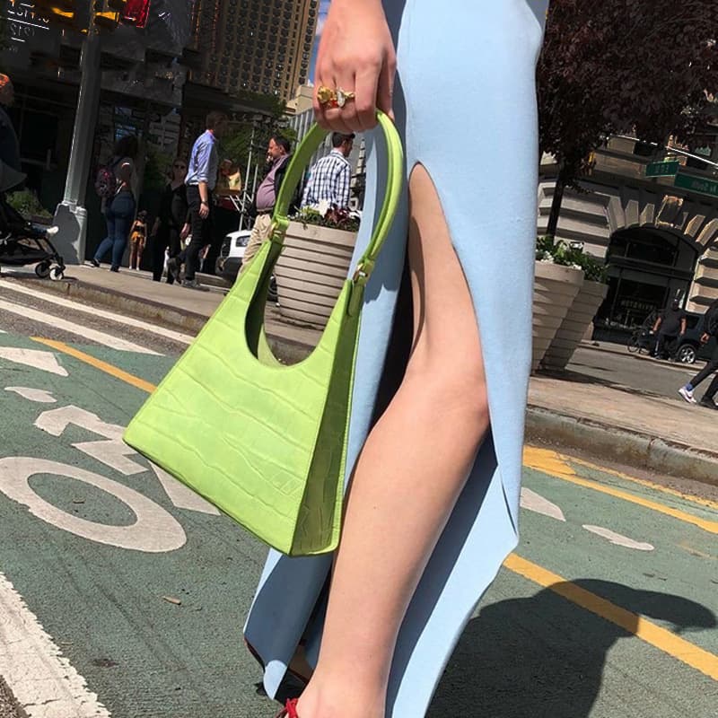 Bolsa de ombro feminina estampada 5