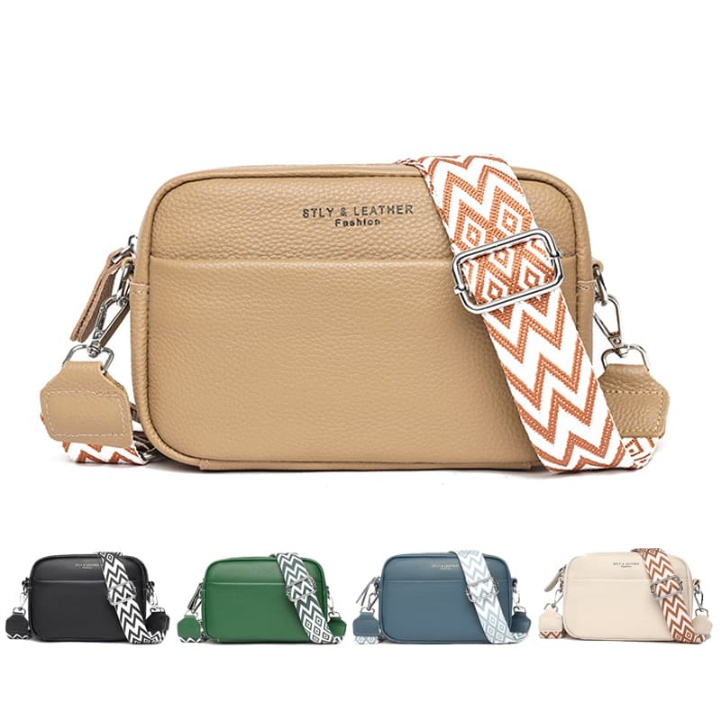 Moda Shoulder Crossbody Bolsas With Rhombus Embroidered Wide Shoulder AlçA Cute Small Square Bolsa Feminino