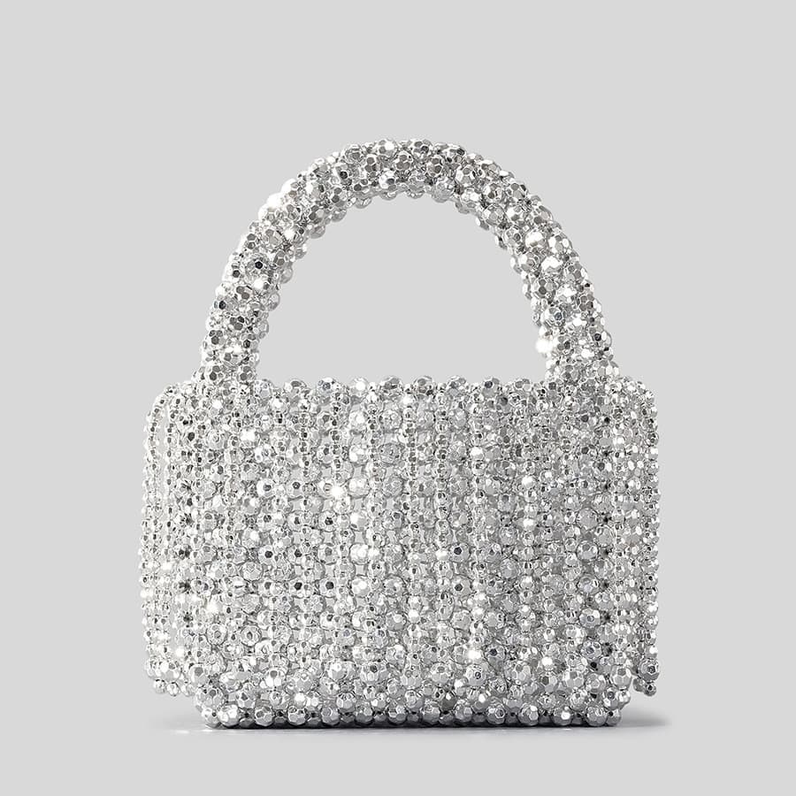 Bolsa de acrílico com franjas 4