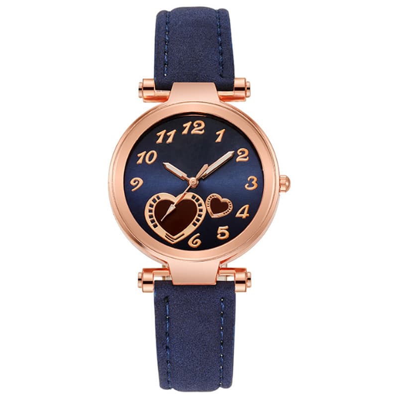 Relógio feminino estilo INS com estampa de amor 8