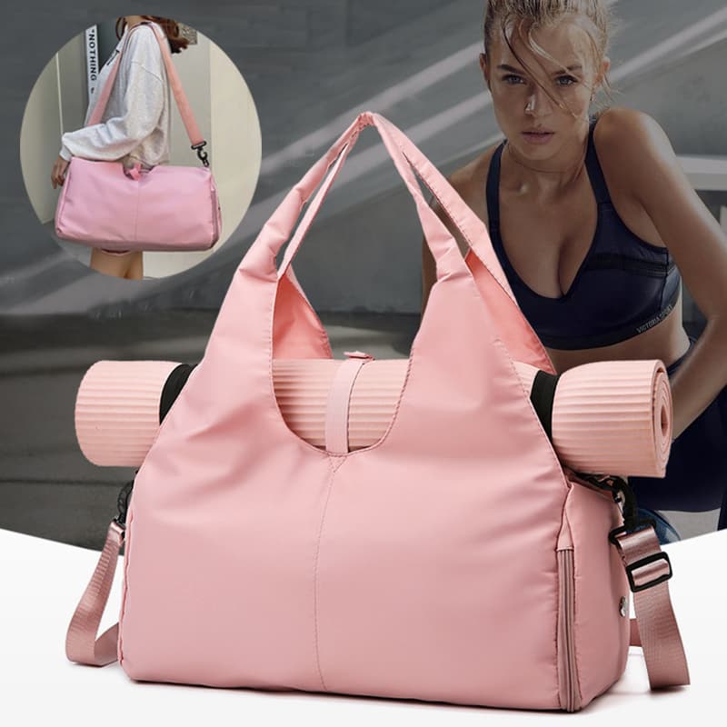 Feminino Yoga Bolsa Sports Fitness Dry And Wet Separation Large Capacity Storage Travel Bolsas Can Carry Yoga Mats