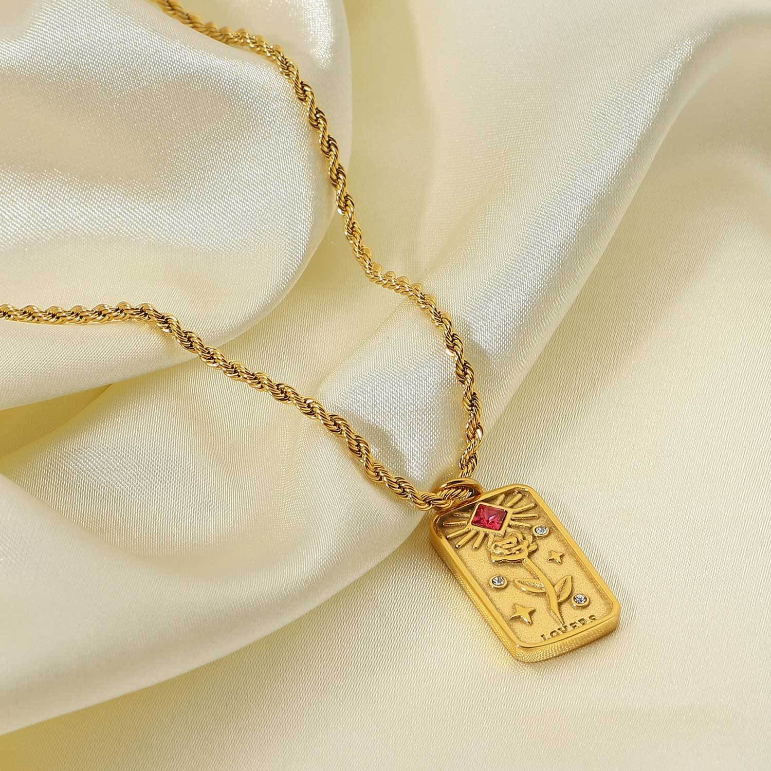 Pingente Flor de Diamante Colar Bijuterias Feminino 8