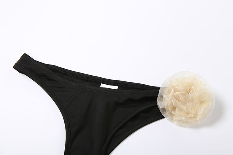 Conjunto de biquíni com calcinha de alças para mulheres 8