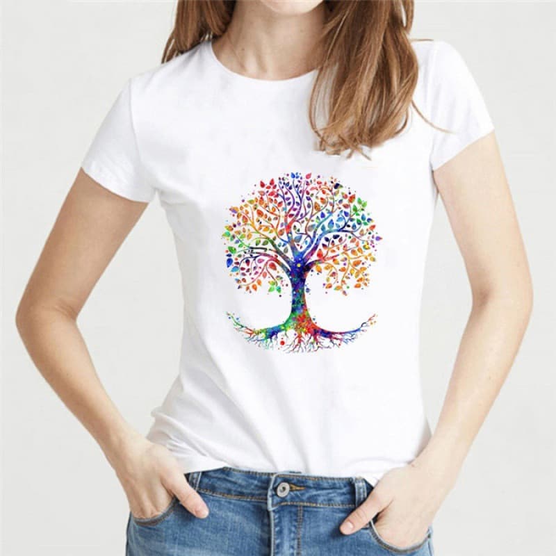 Blusa feminina casual com estampa moderna e estilosa 5