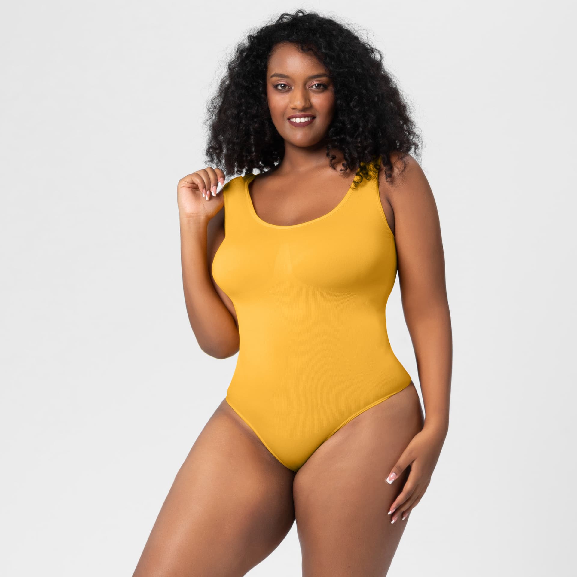 Body feminino grande sem costura