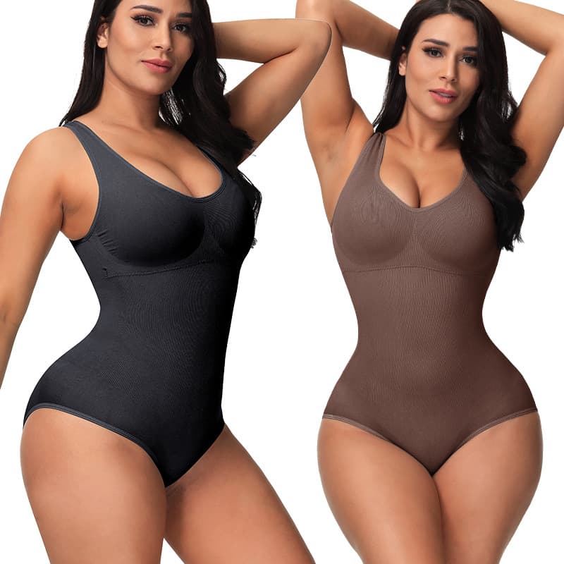 European And American Corset Women'S Seamless One-Piece Body