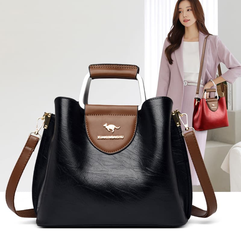 Bolsa de ombro casual feminina