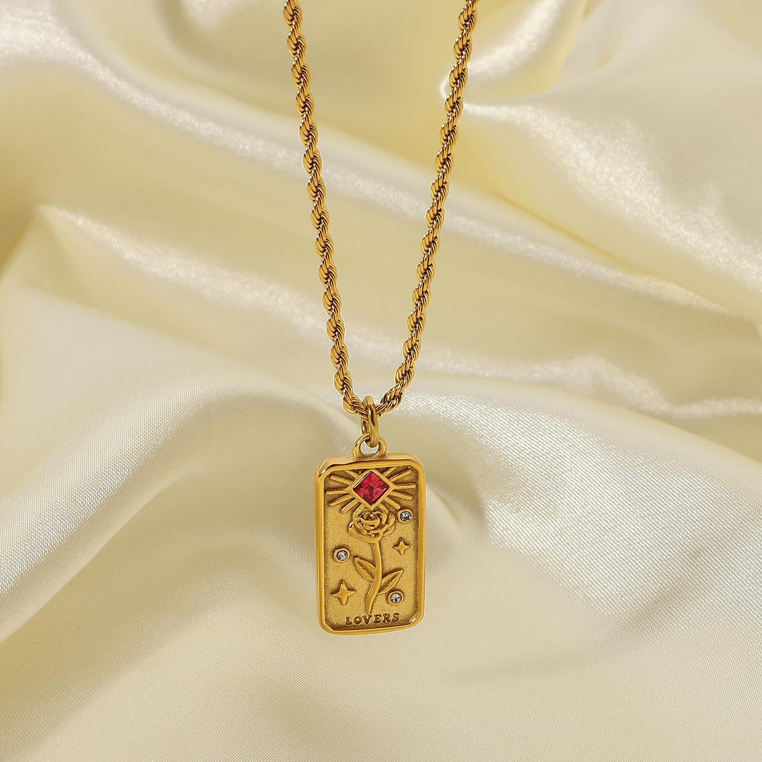 Pingente Flor de Diamante Colar Bijuterias Feminino 6